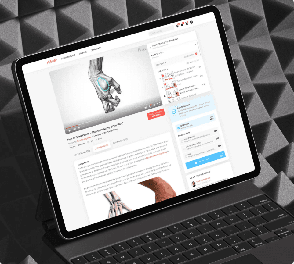 Website for product and industrial designer who creates complete experiences